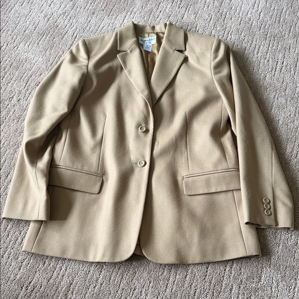 Pendleton Tan Suit Jacket